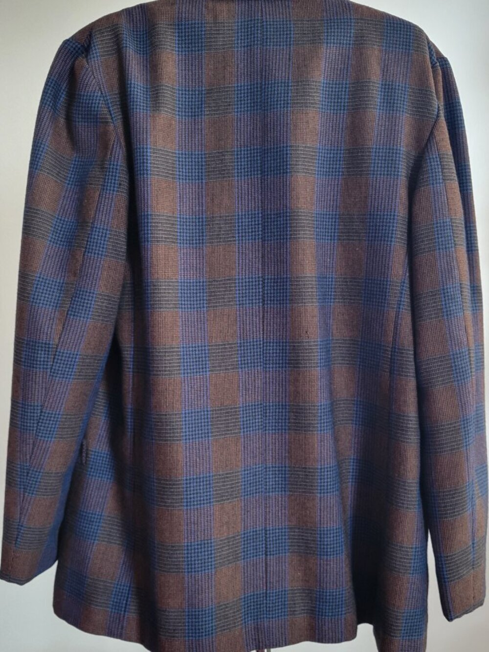 Vintage NORGAL LTD. New York Men’s 100% Wool Plaid Sport Coat Blazer 38R - Picture 3 of 16